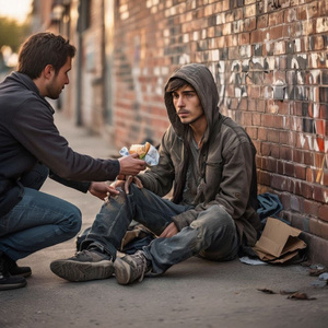 Homeless I see you now . (Remix)