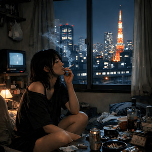 灰皿のふち