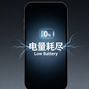 电量耗尽