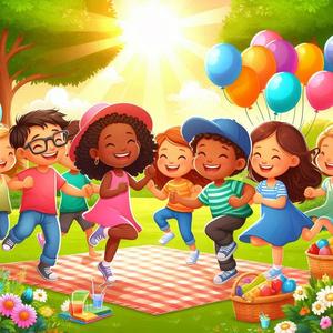 Baila, Baila, Mi Amigo (cancion divertida y alegre para niños)