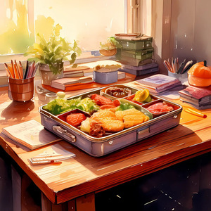 お母さん3年間お弁当ありがとう