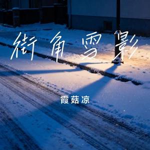 街角雪影