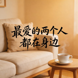 最爱的两个人都在身边