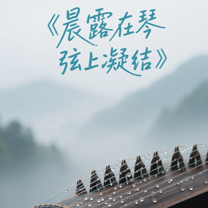晨露在琴弦上凝结