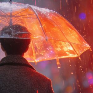 雨的颜色