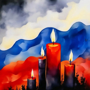 Над Старобельском ночь