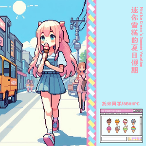 迷你雪糕的夏日假期