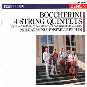 String Quintet No. 5 in E Major, Op. 13: III. Minuestto