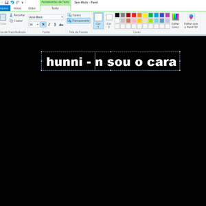 n sou o cara