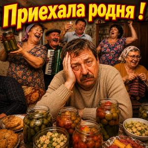 Приехала родня