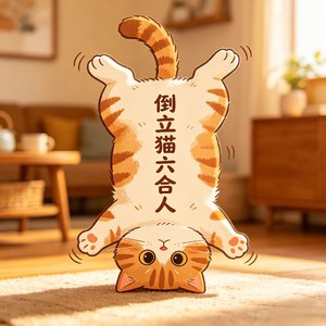 倒立猫六合人