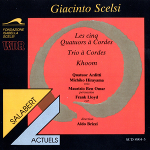 Quatuor À Cordes Nº 1 I.Quasi Lento – Agitato – Molto Sostenuto Ed Intenso – Con Esaltazione Esasperata – Vivace – Andante Mosso – Drammatico – Violento, Feroce