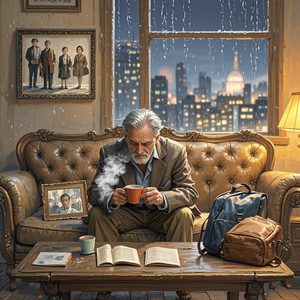 时光里的沉默肩膀