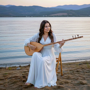 Bahçada Yeşil Çınar