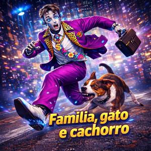 Família, Gato e Cachorro