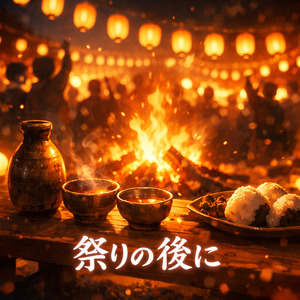 祭りの後に