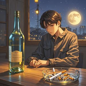 夜酒独酌_鹏泉