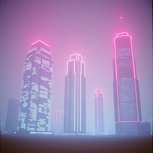 Digital Sunset Mirage