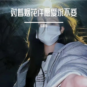 对着烟花许愿爱永不变