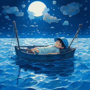 宝宝哄睡·海上摇篮曲海浪声+羊水声长嘘声+雨滴