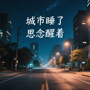 城市睡了思念醒着