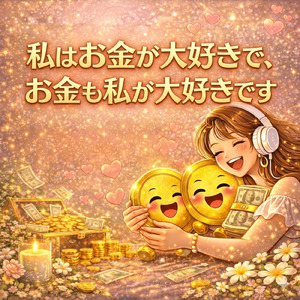 私はお金が大好きで、お金も私が大好きです