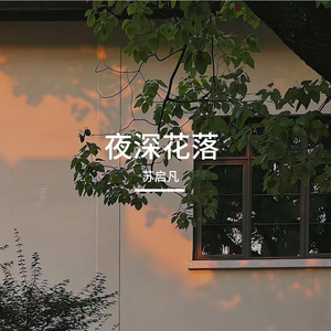 夜深花落