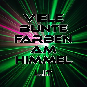 Viele bunte Farben am Himmel