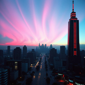 Skyline in Slow Motion