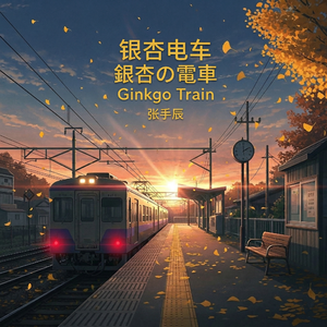銀杏の電車
