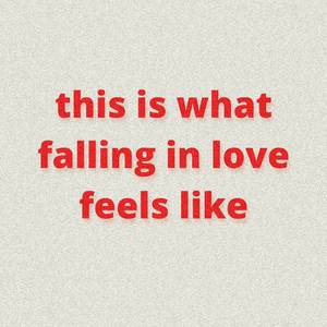 this is what falling in love feels like (Piano Instrumental)
