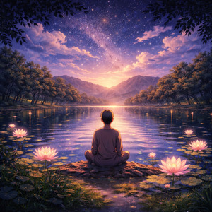 조용히 숨을 고르면