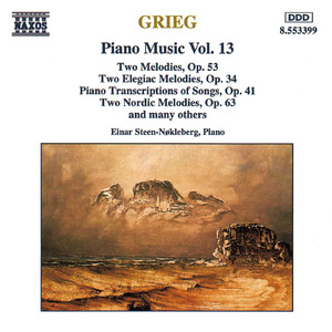 Transcriptions of Original Songs, Vol. 1, Op. 41:Vuggesang (Cradle Song), Op. 9, No. 2