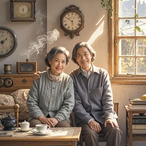 老座钟与新茶-荣成人