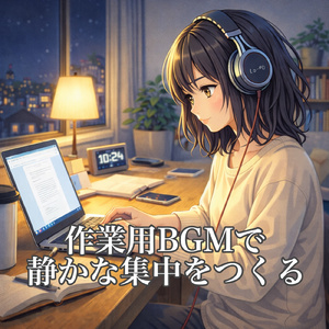 睡眠の質を上げるBGMで寝る