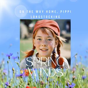 On the way home, Pippi Longstocking