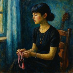 สีกาไม่ดำ ประคำสีชมพู