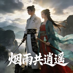 烟雨共逍遥