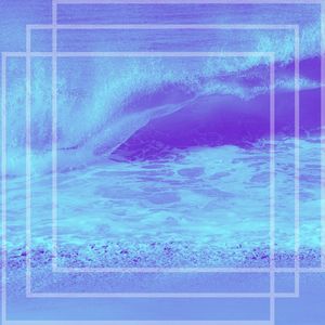 安静的平静的波浪声音