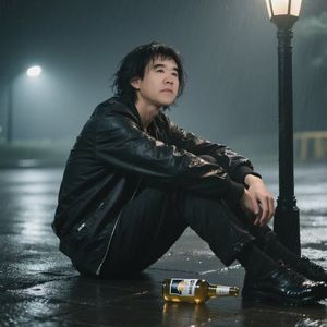 野月亮落在敖包以南