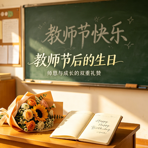 教师节后的生日