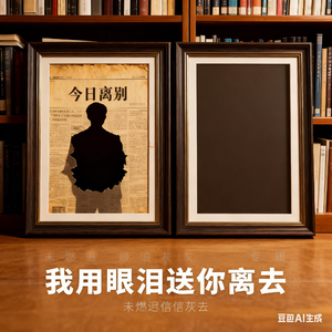 我用眼泪送你离去