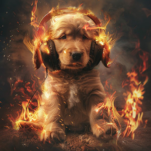 Canine's Fiery Rhythm