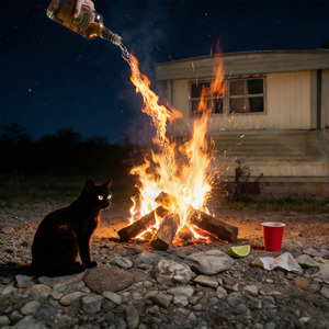 Cheap Tequila Bonfire