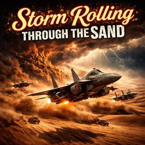 Storm Rolling Through The Sand