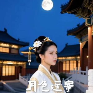 月色遥寄-天上云地下风