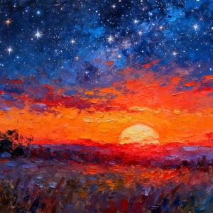 落日星空(甜妹版)