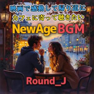 暁の空にゆったりと流れる雲