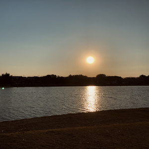 Sunset in the Moon