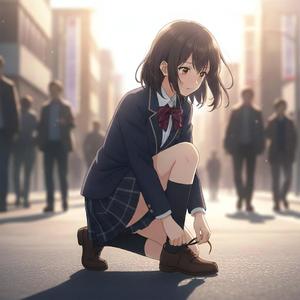 靴紐を結び直すたび